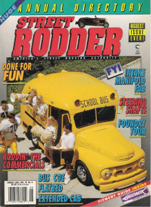 STREET RODDER 1993 AUG - EL MIRAGE, BORGESON U-JOINTS, BIG CADDY INTAKE